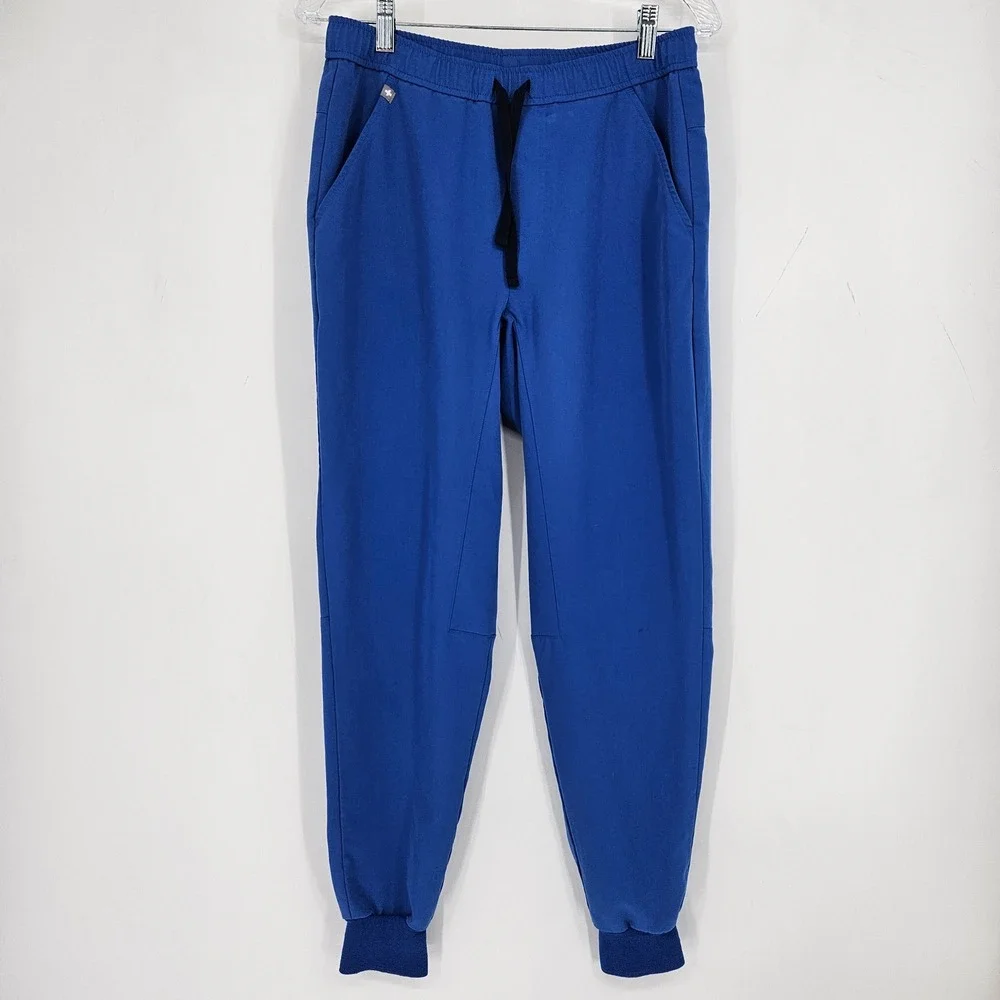 Figs Scrub Pants Mens Small Tansen Jogger Nurses Healthcare Uniforms Royal Blue